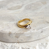Monet Crystal 18K Gold Plated Ring (4options)