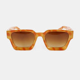 L&S Jury Rectangular Sunglasses in Vintage Tort