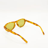 L&S Blanc Round Frame Sunglasses in Vintage Tort