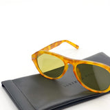 L&S Blanc Round Frame Sunglasses in Vintage Tort