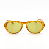 L&S Blanc Round Frame Sunglasses in Vintage Tort