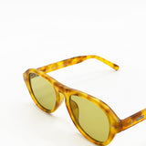 L&S Blanc Round Frame Sunglasses in Vintage Tort