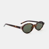 L&S Lexi Oval Sunglasses in Tortoise