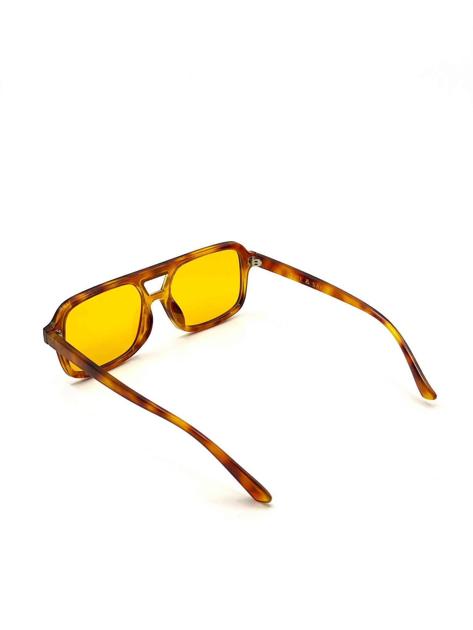 L&S Paris Aviator Sunglasses in Vintage Tort