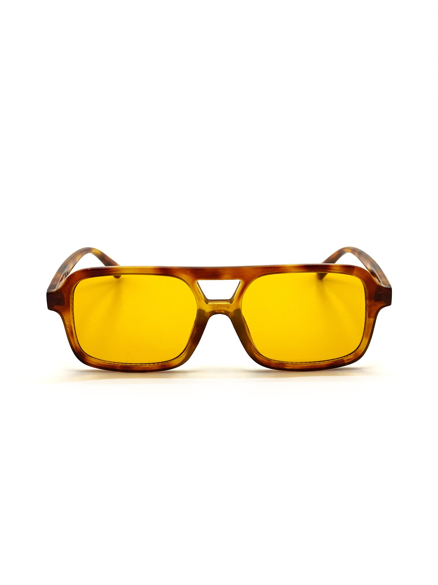 L&S Paris Aviator Sunglasses in Vintage Tort