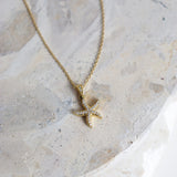 Selene Starfish 18K Gold Plated Necklace