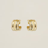 L&S Kaia Everyday 18K Gold Plated Earrings