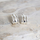 L&S Kaia Everyday Sterling Silver Plated Earrings