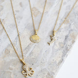 Delphine 18K Gold Plated Necklace