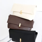 L&S Nova Clutch Bag in Brown