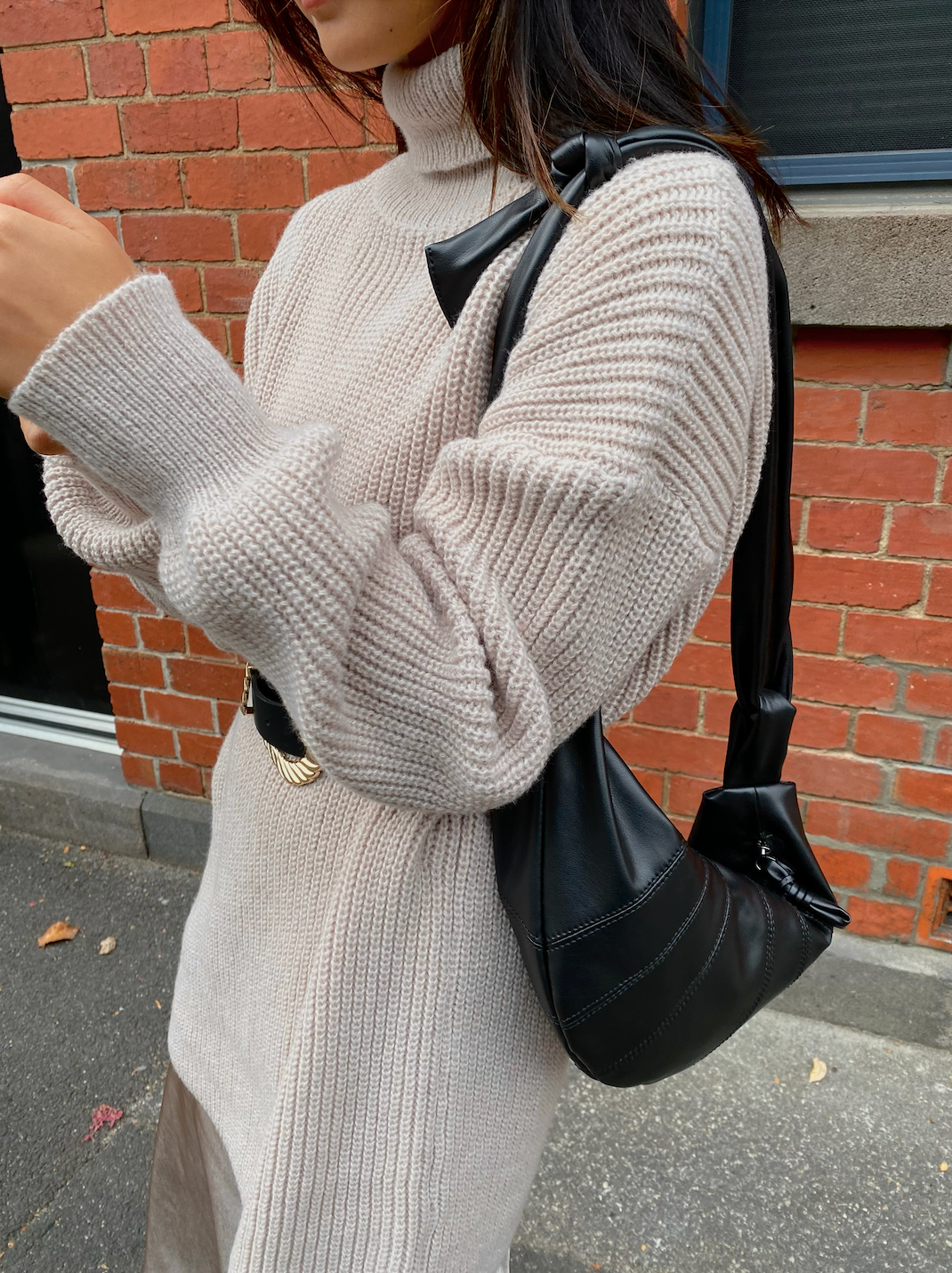 Mina Half-moon Crossbody Bag