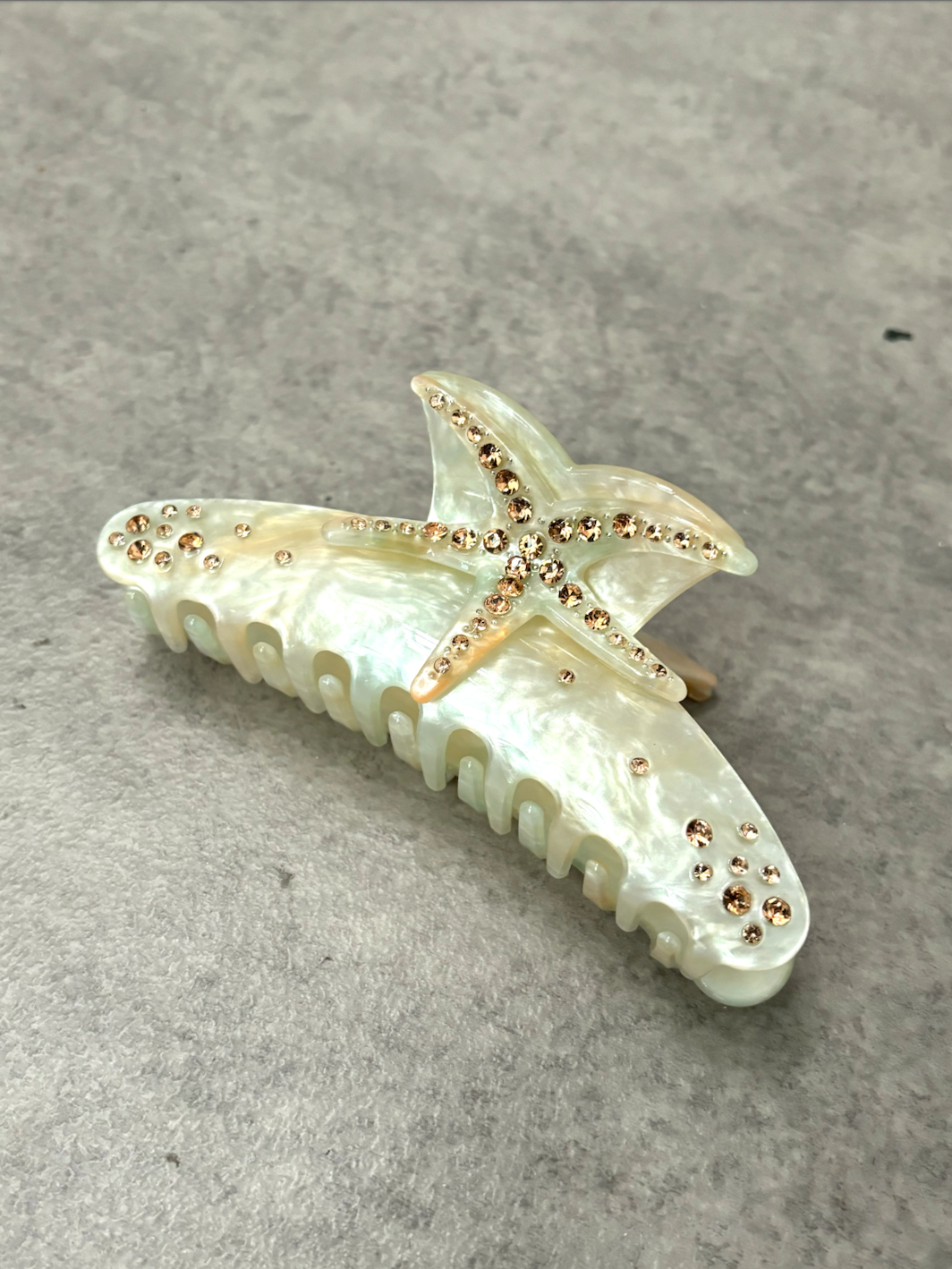 Starfish Summer Hair Claw Clip