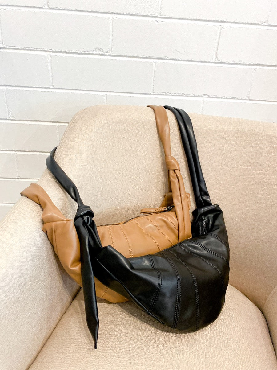 Mina Half-moon Crossbody Bag