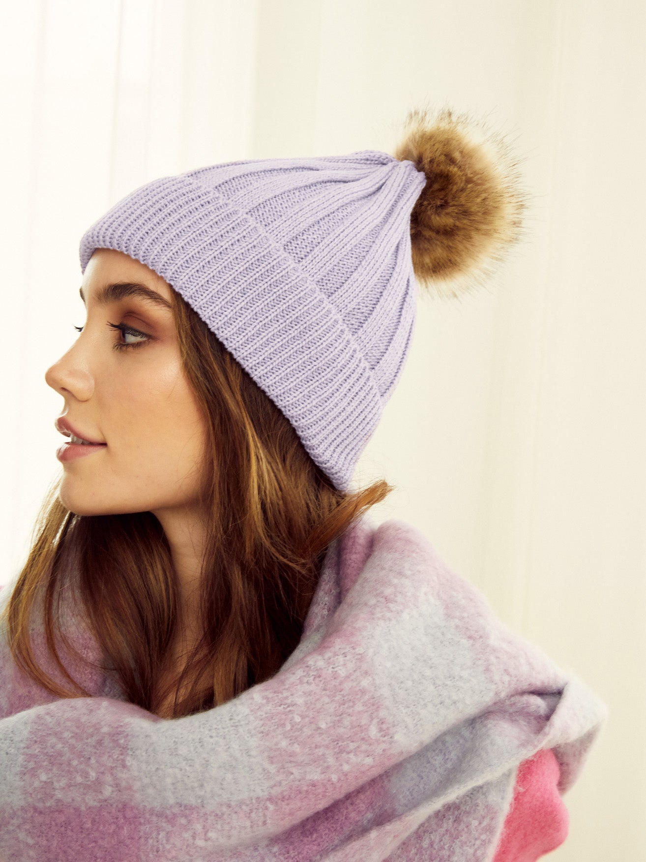 Nessa Rib Knitted Beanie