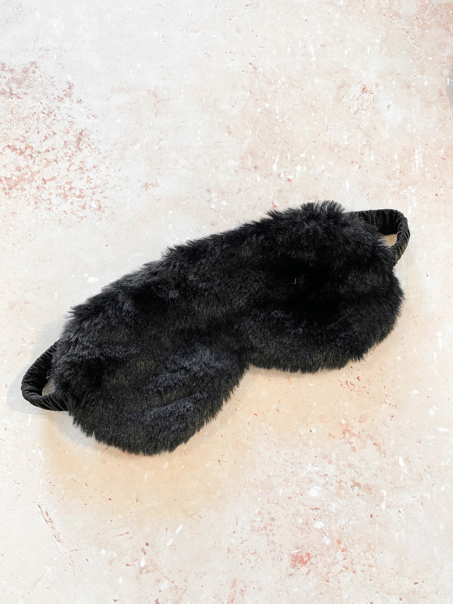 Fluffy Satin Eye Mask (2col)