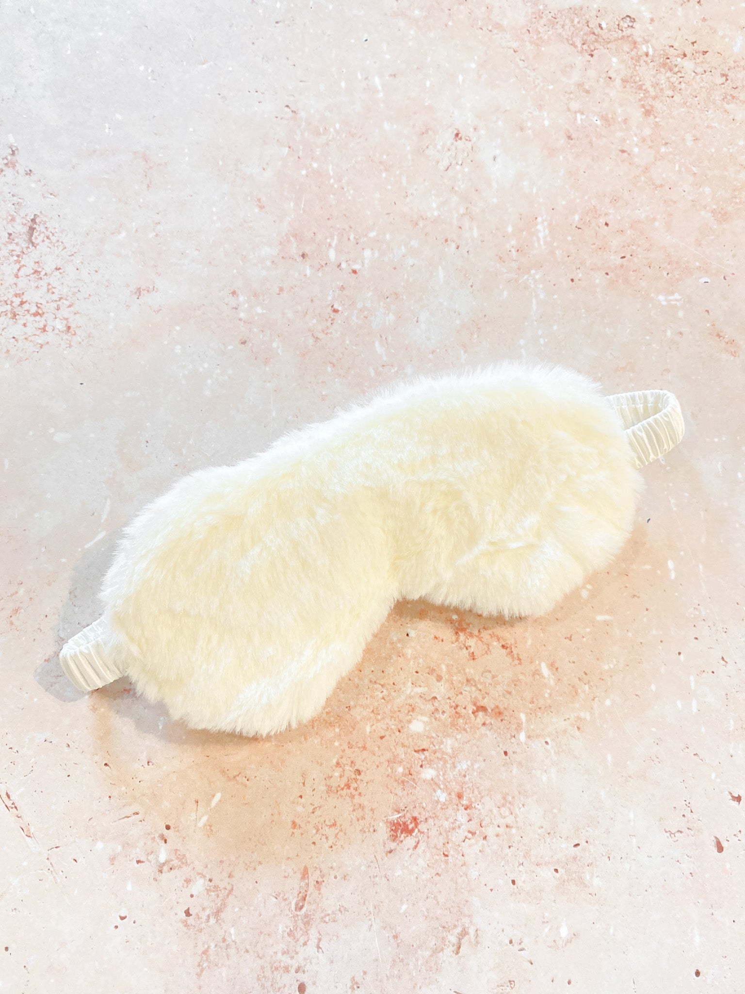 Fluffy Satin Eye Mask (2col)