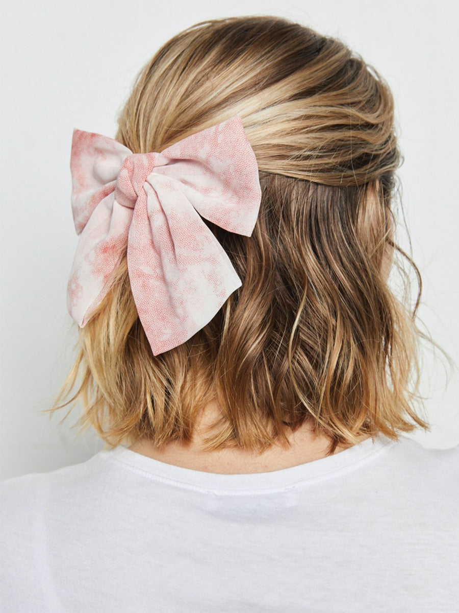 Louisa Tie-Dye Bow Barrette