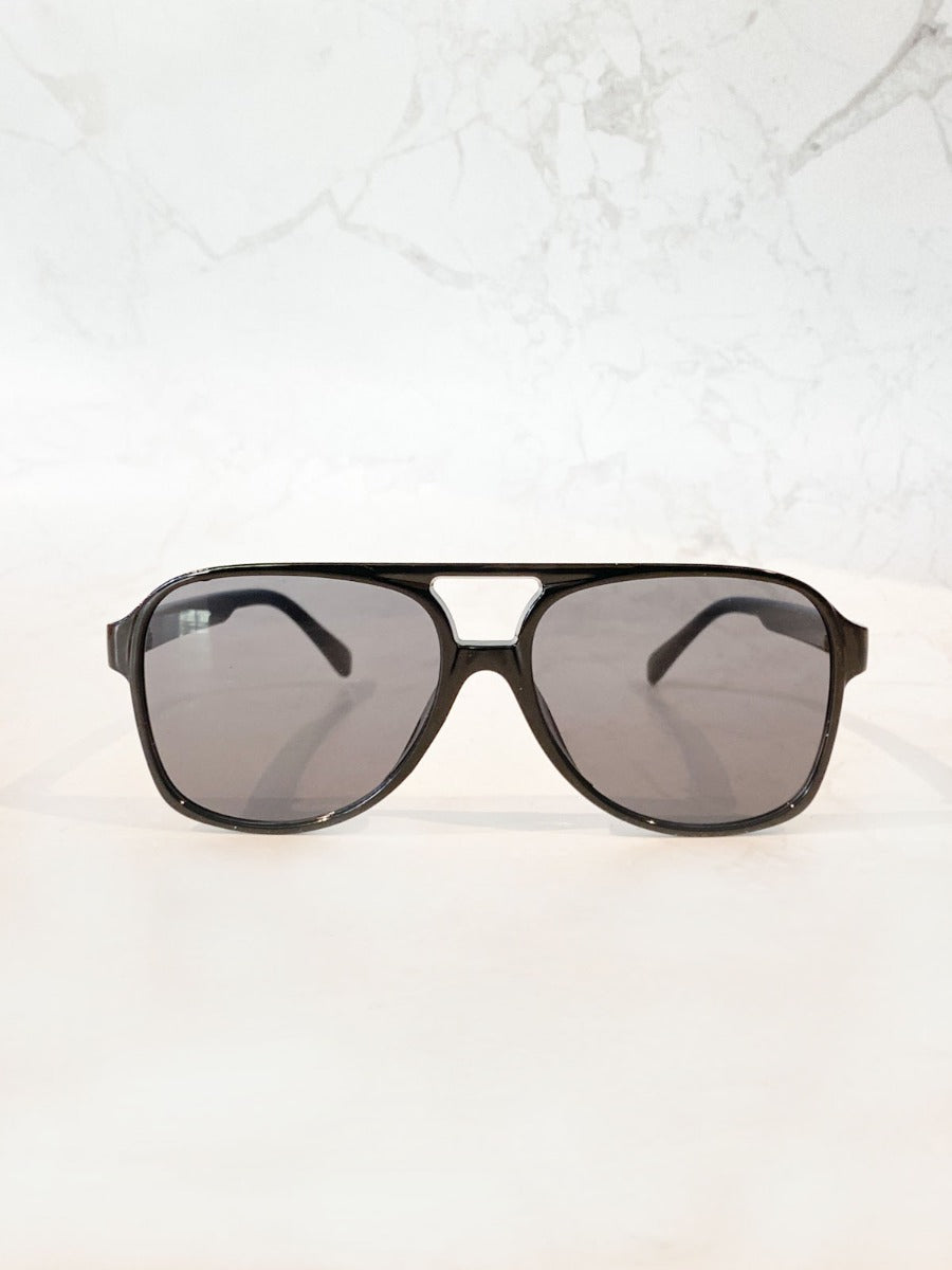 Musty Aviator Sunglasses -Black