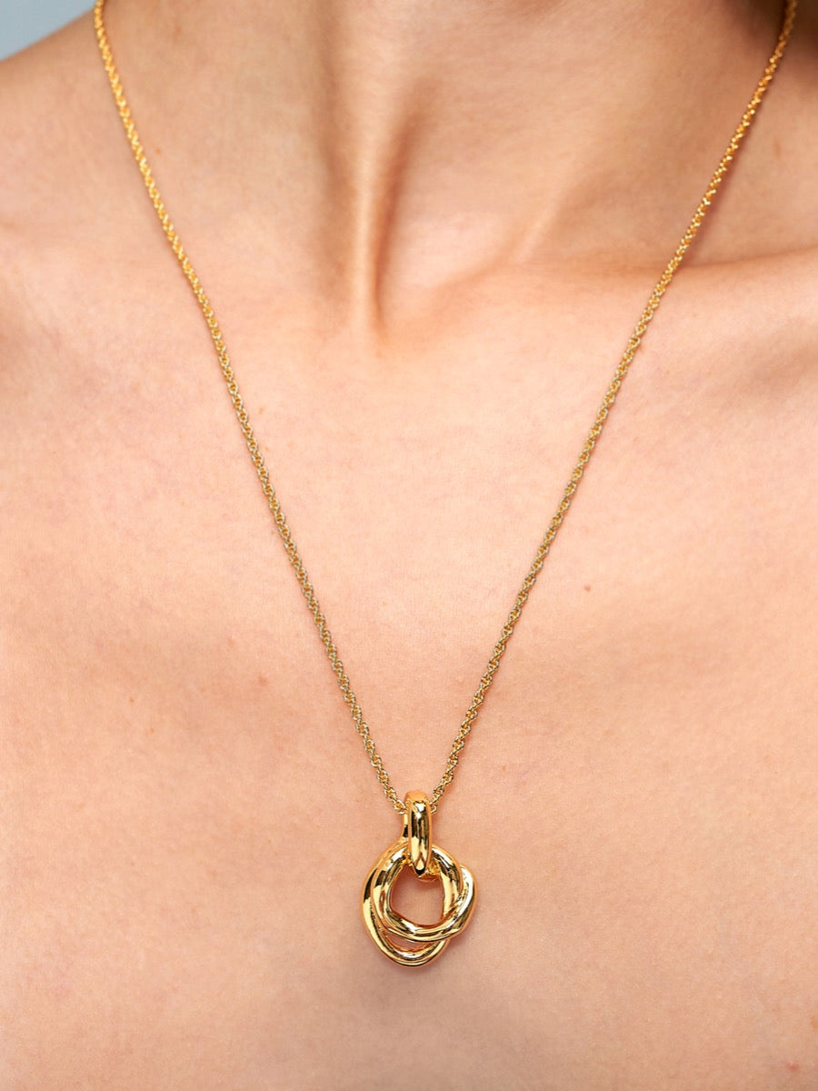 Andie Charm 18K Gold Plated Necklace