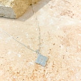 Lori Silver Plated Charm Necklace