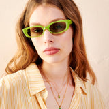 Carrie Rectangular Sunglasses (4col)