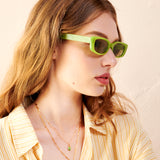 Carrie Rectangular Sunglasses (4col)