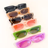 Carrie Rectangular Sunglasses (4col)
