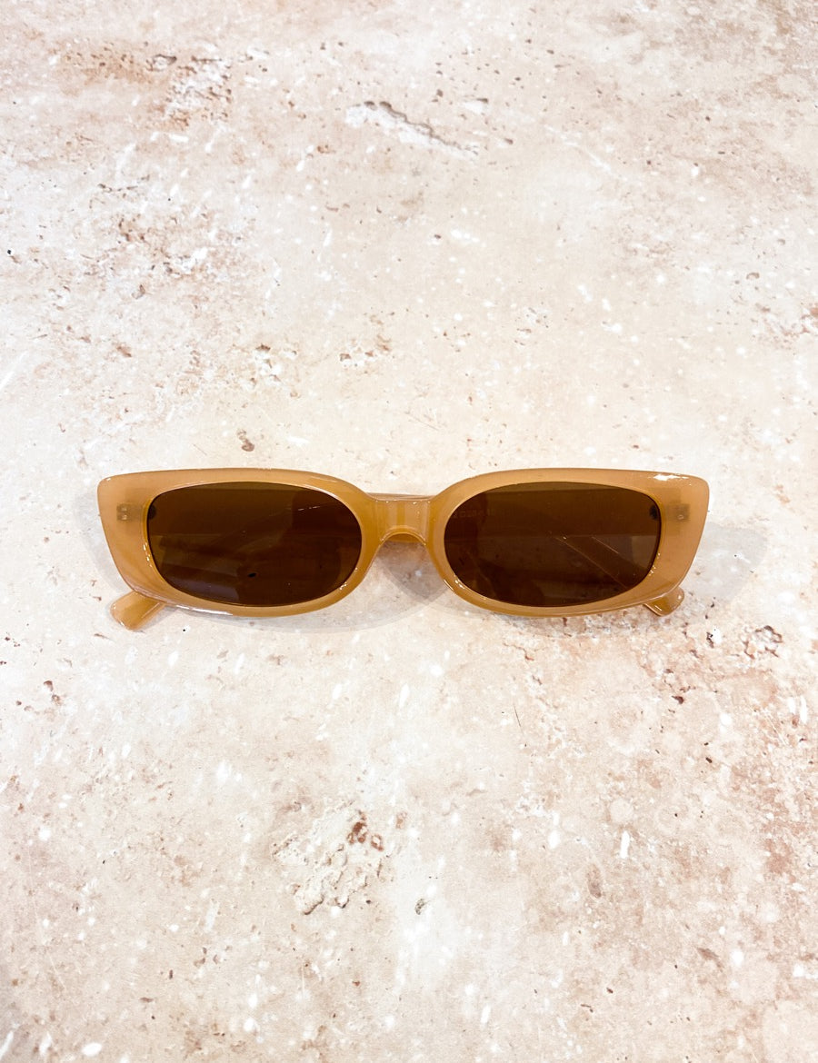 Carrie Rectangular Sunglasses (4col)