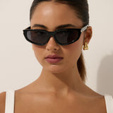 Bailey Angular Sunglasses in Black