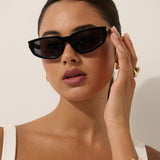 Bailey Angular Sunglasses in Black