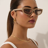 Bailey Angular Sunglasses in Brown