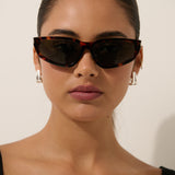 Bailey Angular Sunglasses in Tort