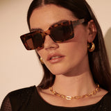 Seoni Square Cat Eye Sunglasses (2col)
