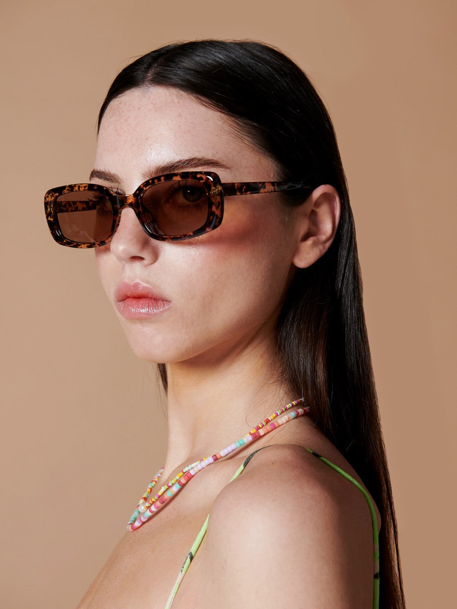 Portia Rectangular Sunglasses