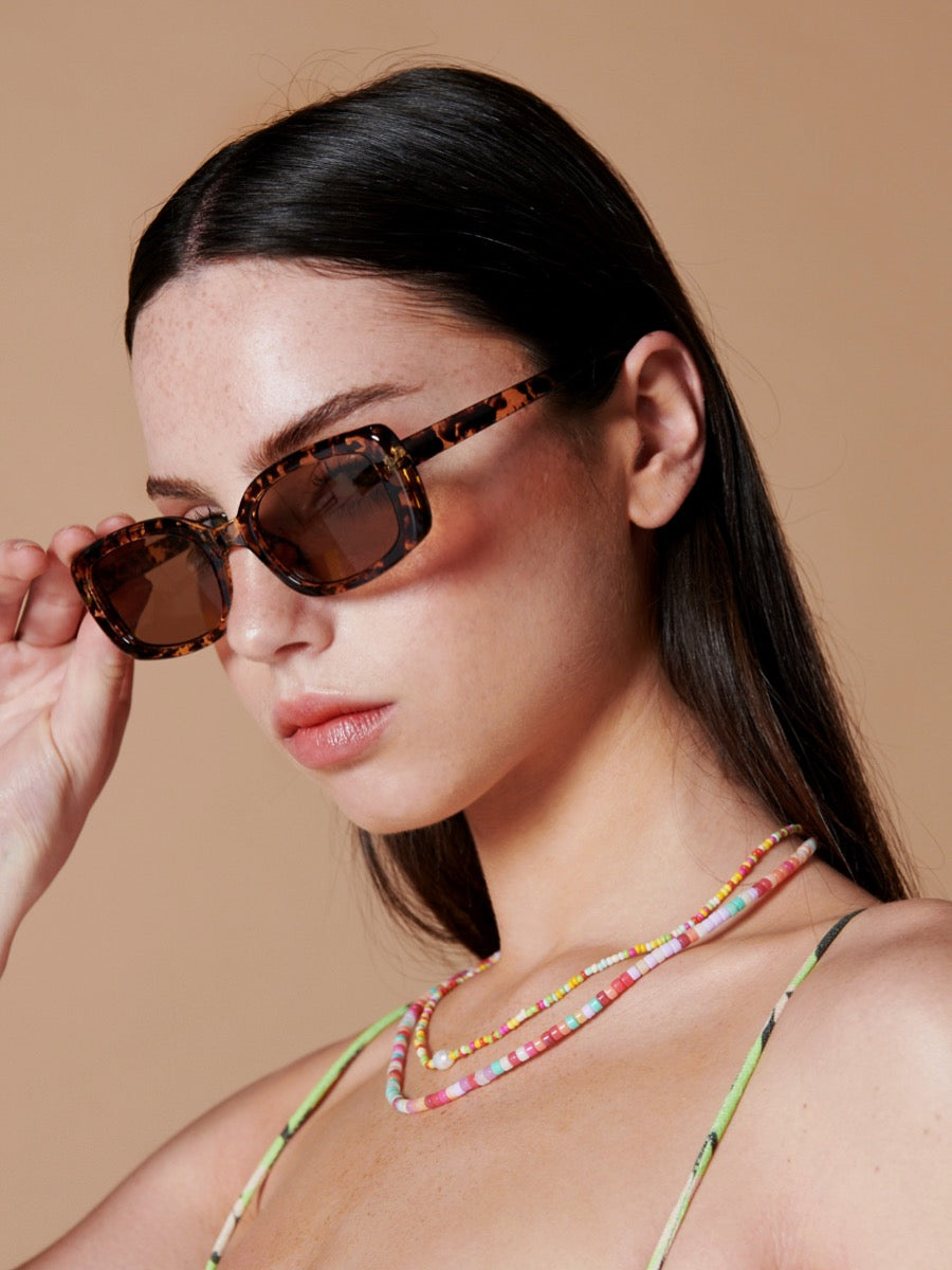 Portia Rectangular Sunglasses