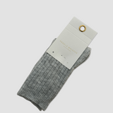 Angels Rib Wool Blend Socks (4col)