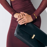 L&S Nova Clutch Bag in Black