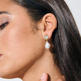 Amélie Bridal 18K Gold Plated Earrings