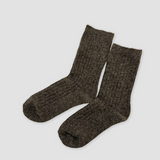 Angels Rib Wool Blend Socks (4col)
