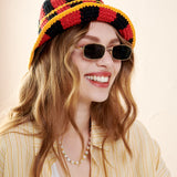Britta Retro Metal Frame Sunglasses (3col)