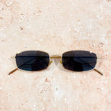 Britta Retro Metal Frame Sunglasses (3col)