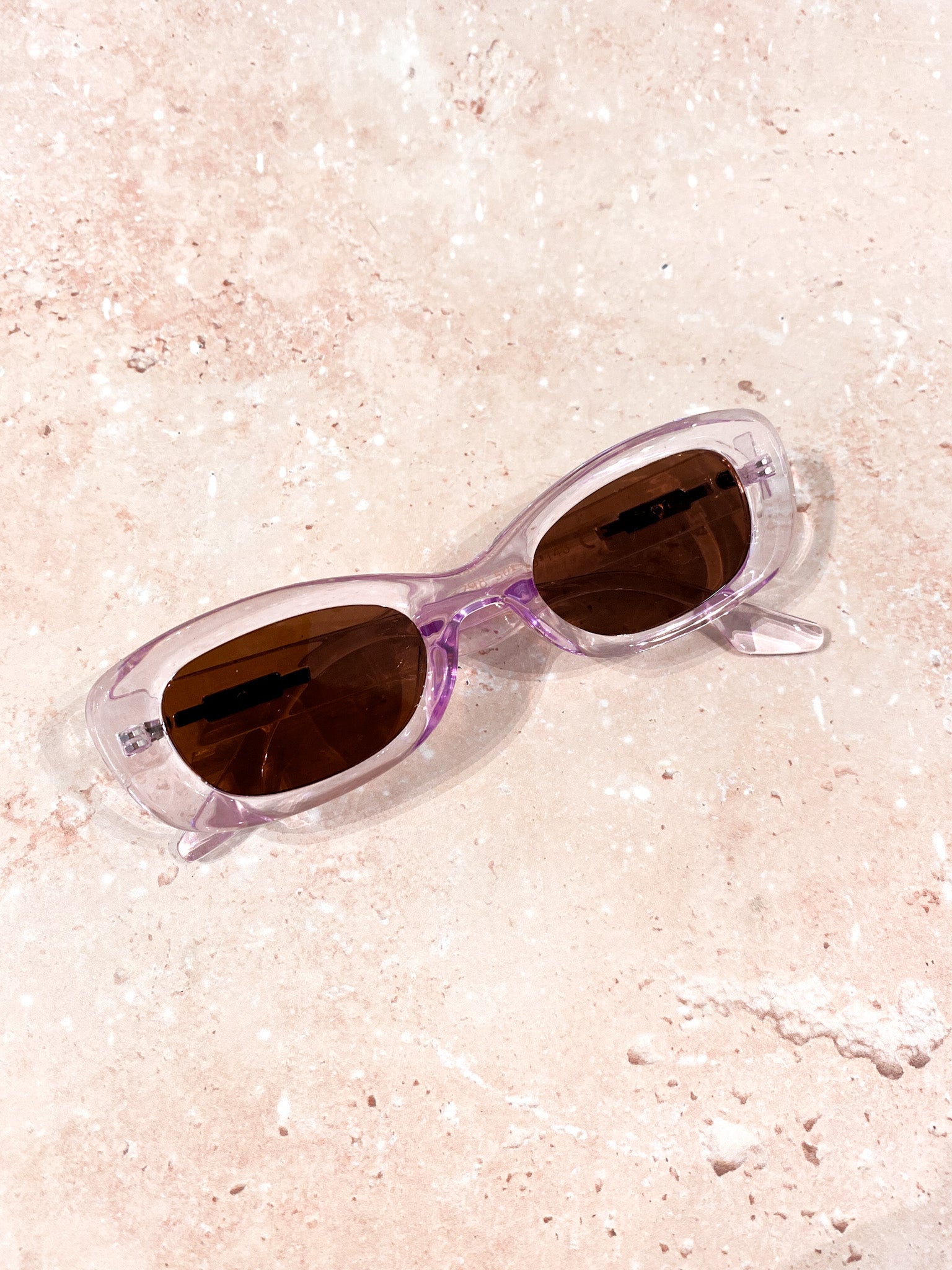 Ruby Retro Oval Frame Sunglasses