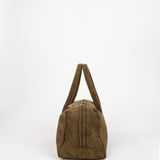 Tory Suede Crossbody Bag In Olive