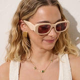 Hurley Retro Angular Sunglasses (5col)