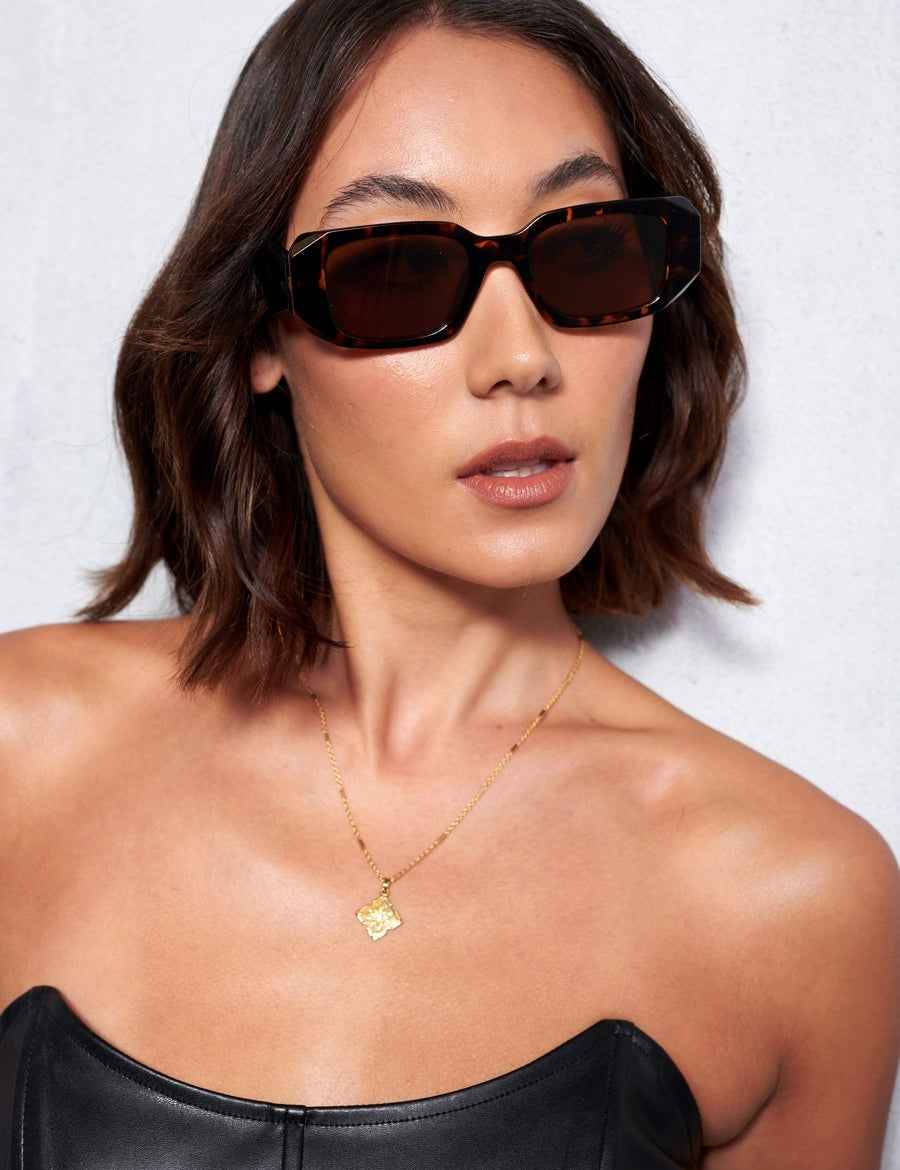 Hurley Retro Angular Sunglasses (5col)