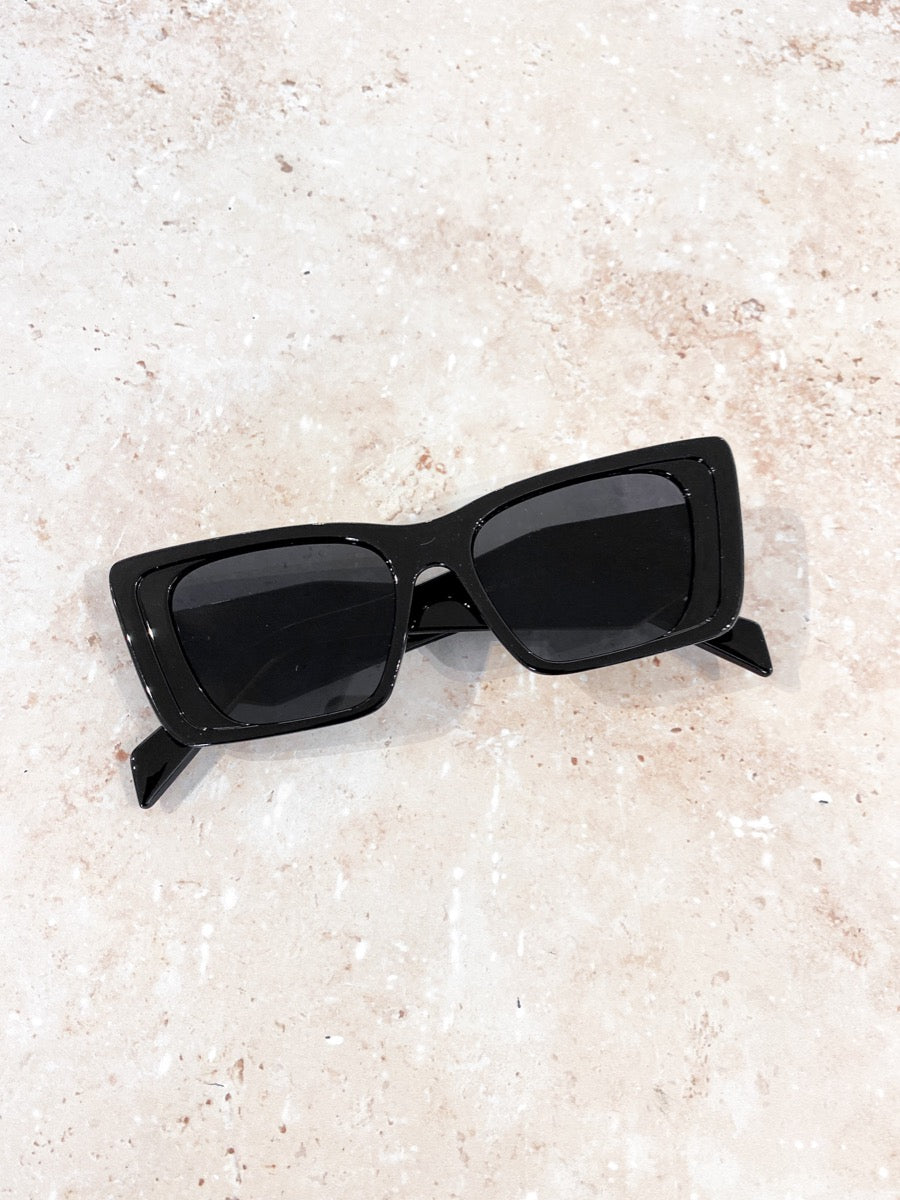 Lou Oversized Cat-Eye Sunglasses