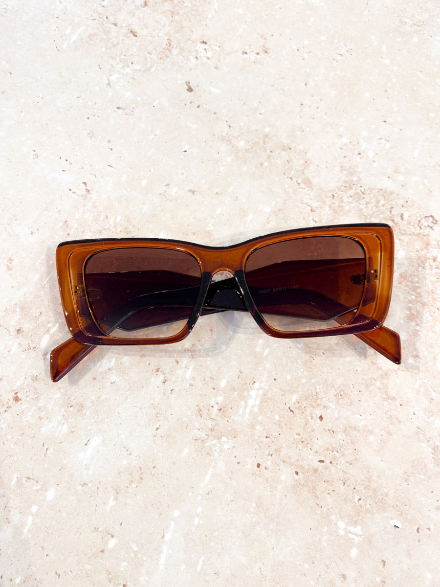 Lou Oversized Cat-Eye Sunglasses
