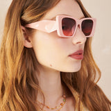 Lou Oversized Cat-Eye Sunglasses