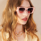 Lou Oversized Cat-Eye Sunglasses