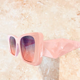 Lou Oversized Cat-Eye Sunglasses